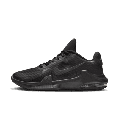 Black basketball fashion nike shoes